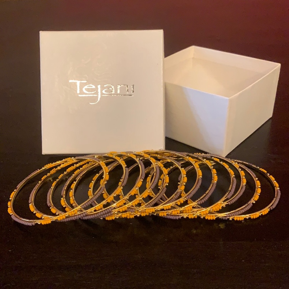 PRICE DROP Tejani set of 12 beaded bangles